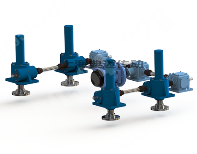  四臺聯(lián)動絲桿升降機平臺 絲杠升降平臺